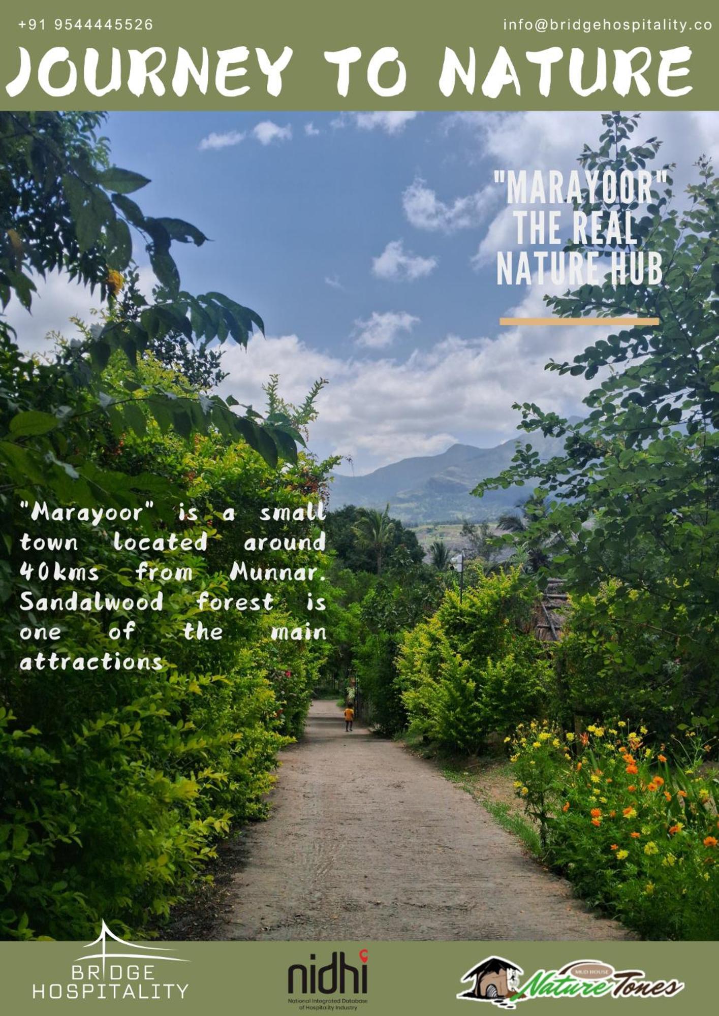 Nature Tones By Brdge Hospitality Maraiyur ภายนอก รูปภาพ